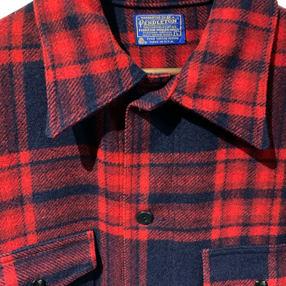Pendleton Vintage Virgin Wool Coat Jacket